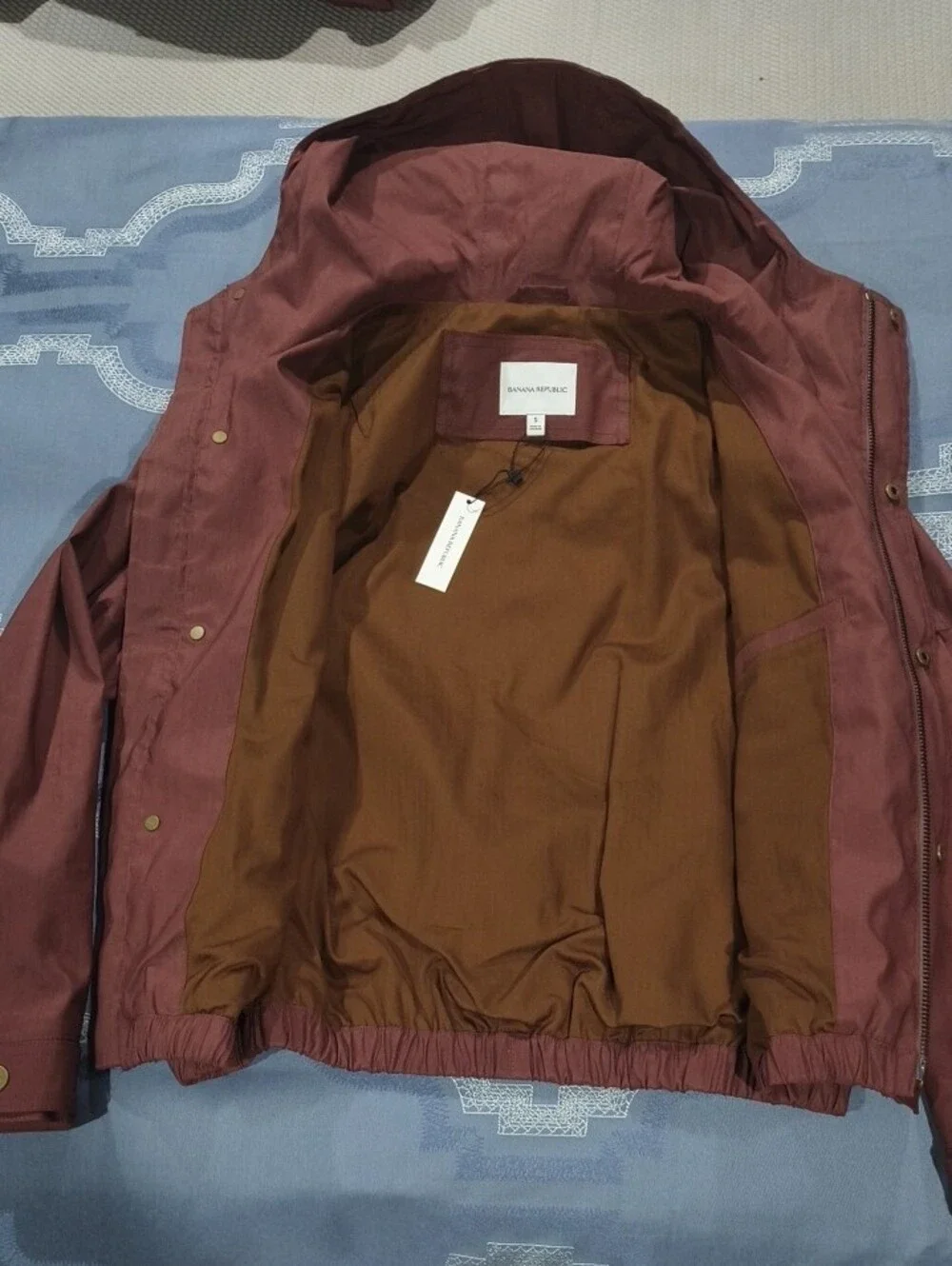 Banana Republic Hemp-Blend Hooded Field Jacket